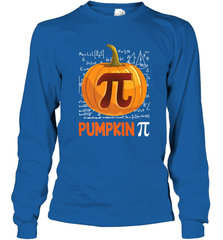 Pumpkin Pi Shirt Math Halloween Thanksgiving Costume Pie Day Long Sleeve T-Shirt Long Sleeve T-Shirt - HHHstores