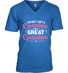 I'm a great Grandma Men's V-Neck Men's V-Neck - HHHstores