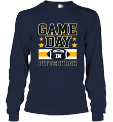 NFL Pittsburgh PA. Game Day Football Home Team Long Sleeve T-Shirt Long Sleeve T-Shirt - HHHstores