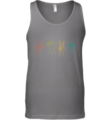 Love ASL Sign language Alphabet Valentines Day Gift idea Men's Tank Top Men's Tank Top - HHHstores