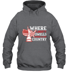 Where liberty dwells, there is my country 01 Hooded Sweatshirt Hooded Sweatshirt - HHHstores