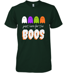 Just Here For The Boos Shirt Funny Halloween Drinking Men's Premium T-Shirt Men's Premium T-Shirt - HHHstores