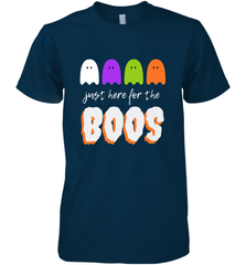 Just Here For The Boos Shirt Funny Halloween Drinking Men's Premium T-Shirt Men's Premium T-Shirt - HHHstores