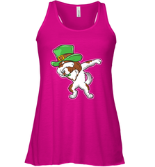 Dabbing Irish Setter Dog Leprechaun St Patricks Day Ireland Women's Racerback Tank Women's Racerback Tank - HHHstores