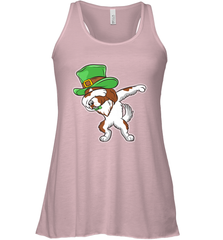 Dabbing Irish Setter Dog Leprechaun St Patricks Day Ireland Women's Racerback Tank Women's Racerback Tank - HHHstores