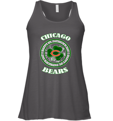 NFL Chicagi Bears Logo Happy St Patrick's Day Women's Racerback Tank Women's Racerback Tank - HHHstores