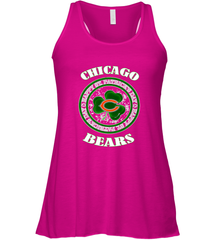 NFL Chicagi Bears Logo Happy St Patrick's Day Women's Racerback Tank Women's Racerback Tank - HHHstores