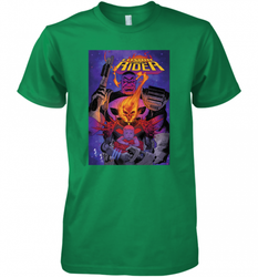 Marvel Ghost Rider Baby Thanos Comic Cover Men's Premium T-Shirt