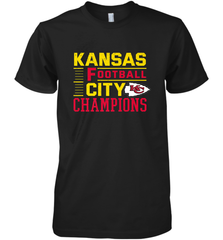 Kansas City Football Champions Vintage KC Distressed Gift Men's Premium T-Shirt Men's Premium T-Shirt - HHHstores