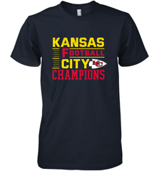 Kansas City Football Champions Vintage KC Distressed Gift Men's Premium T-Shirt Men's Premium T-Shirt - HHHstores