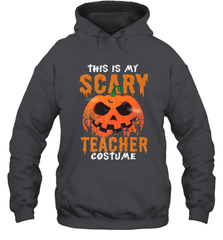 This Is My Scary Teacher Costume Halloween Gift Hooded Sweatshirt Hooded Sweatshirt - HHHstores