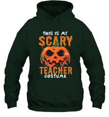 This Is My Scary Teacher Costume Halloween Gift Hooded Sweatshirt Hooded Sweatshirt - HHHstores