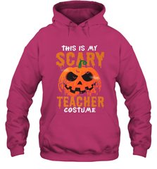 This Is My Scary Teacher Costume Halloween Gift Hooded Sweatshirt Hooded Sweatshirt - HHHstores