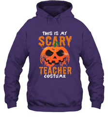 This Is My Scary Teacher Costume Halloween Gift Hooded Sweatshirt Hooded Sweatshirt - HHHstores