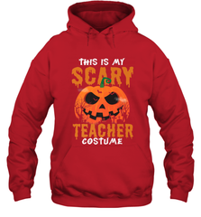This Is My Scary Teacher Costume Halloween Gift Hooded Sweatshirt Hooded Sweatshirt - HHHstores