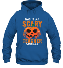 This Is My Scary Teacher Costume Halloween Gift Hooded Sweatshirt Hooded Sweatshirt - HHHstores