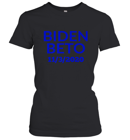 Vote Democrat Joe Biden for President Beto O'Rourke Women's T-Shirt Women's T-Shirt / Black / XS Women's T-Shirt - HHHstores