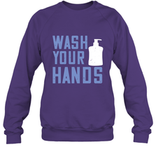 Wash your hands 01 Crewneck Sweatshirt Crewneck Sweatshirt - HHHstores