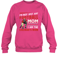 Lineman's Mom Crewneck Sweatshirt Crewneck Sweatshirt - HHHstores