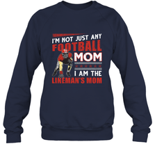 Lineman's Mom Crewneck Sweatshirt Crewneck Sweatshirt - HHHstores