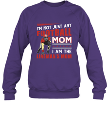 Lineman's Mom Crewneck Sweatshirt Crewneck Sweatshirt - HHHstores