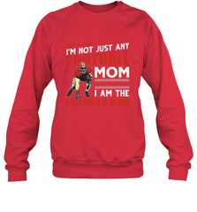 Lineman's Mom Crewneck Sweatshirt Crewneck Sweatshirt - HHHstores