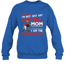 Lineman's Mom Crewneck Sweatshirt Crewneck Sweatshirt - HHHstores