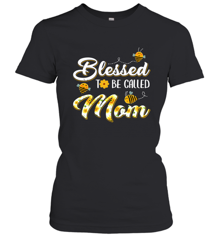 Blessed to be called Mom Women's T-Shirt Women's T-Shirt / Black / XS Women's T-Shirt - HHHstores