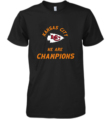 KC Kansas City Tribal Arrowhead we are Champions Men's Premium T-Shirt Men's Premium T-Shirt - HHHstores