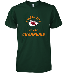 KC Kansas City Tribal Arrowhead we are Champions Men's Premium T-Shirt Men's Premium T-Shirt - HHHstores