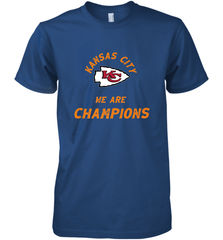 KC Kansas City Tribal Arrowhead we are Champions Men's Premium T-Shirt Men's Premium T-Shirt - HHHstores