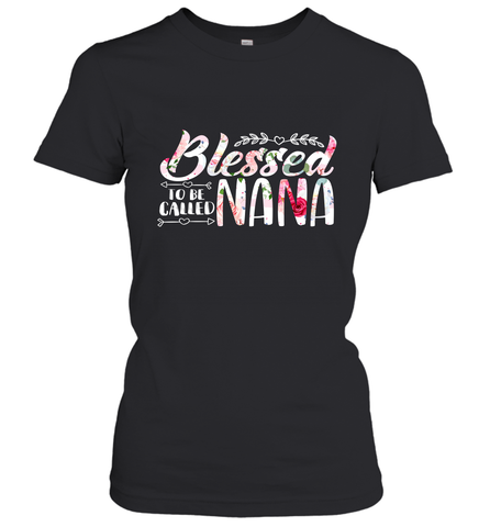 Blessed to be called Nana Women's T-Shirt Women's T-Shirt / Black / XS Women's T-Shirt - HHHstores