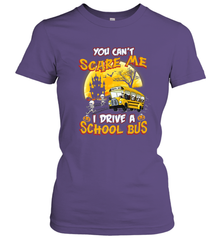 You Can't Scare Me I Drive School Bus Halloween Gift Women's T-Shirt Women's T-Shirt - HHHstores