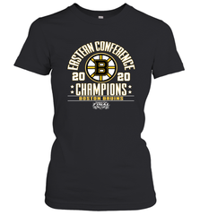 NHL Boston Bruins Fanatics 2020 Eastern Conference Champions Defensive Zone Women's T-Shirt Women's T-Shirt - HHHstores