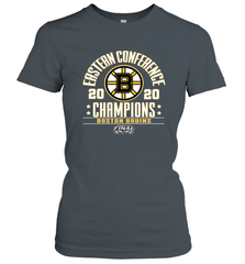NHL Boston Bruins Fanatics 2020 Eastern Conference Champions Defensive Zone Women's T-Shirt Women's T-Shirt - HHHstores