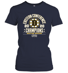 NHL Boston Bruins Fanatics 2020 Eastern Conference Champions Defensive Zone Women's T-Shirt Women's T-Shirt - HHHstores