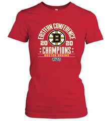 NHL Boston Bruins Fanatics 2020 Eastern Conference Champions Defensive Zone Women's T-Shirt Women's T-Shirt - HHHstores