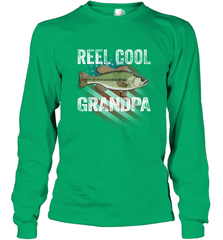 REEL COOL GRANDPA Long Sleeve T-Shirt Long Sleeve T-Shirt - HHHstores
