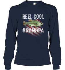 REEL COOL GRANDPA Long Sleeve T-Shirt Long Sleeve T-Shirt - HHHstores