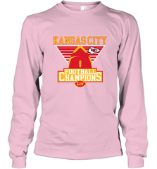 Kansas City Old School Football _ The City Of Champions LIV Long Sleeve T-Shirt Long Sleeve T-Shirt - HHHstores