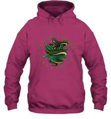 The Green Mamba, Cannabist, Weed Grower Pot Smoker Hooded Sweatshirt Hooded Sweatshirt - HHHstores