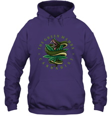 The Green Mamba, Cannabist, Weed Grower Pot Smoker Hooded Sweatshirt Hooded Sweatshirt - HHHstores