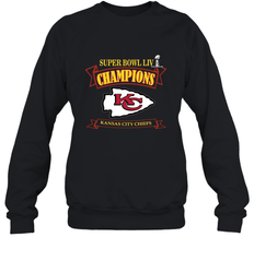 NFL Kansas City Chiefs Pro Line by Fanatics Super Bowl LIV Champions Crewneck Sweatshirt