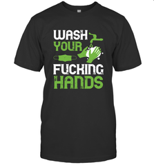 Wash your fucking hands01 01 Men's T-Shirt Men's T-Shirt - HHHstores