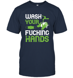 Wash your fucking hands01 01 Men's T-Shirt