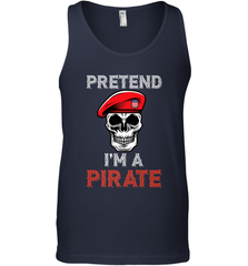 Pretend I'm A Pirate Tee Funny Halloween Party Costume Gift Men's Tank Top Men's Tank Top - HHHstores