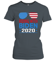 Riding With Biden Joe Biden 2020 For President Vote Gift Women's T-Shirt Women's T-Shirt - HHHstores