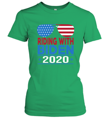 Riding With Biden Joe Biden 2020 For President Vote Gift Women's T-Shirt Women's T-Shirt - HHHstores