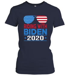 Riding With Biden Joe Biden 2020 For President Vote Gift Women's T-Shirt