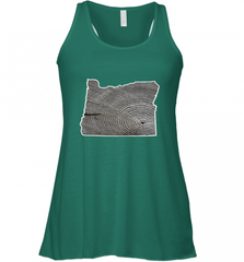 Oregon Pride Tee, Oregon Coast Tshirt, Forest Tree Women's Racerback Tank Women's Racerback Tank - HHHstores